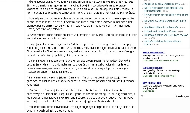 glas srpske - foto blin
