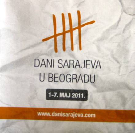dani sarajeva u beogradu 2011