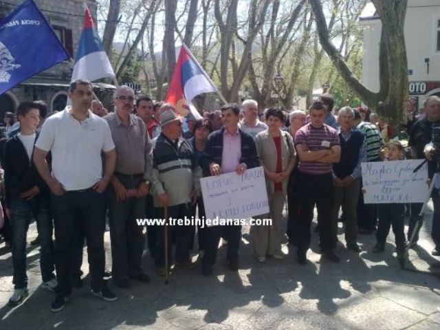 Miting podrške Vučureviću u Trebinju