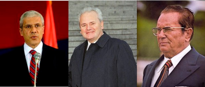 Tito, Tadić, Milošević