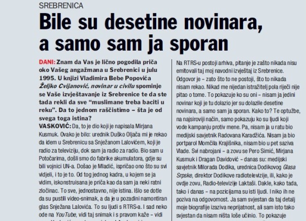 vaskovic dani