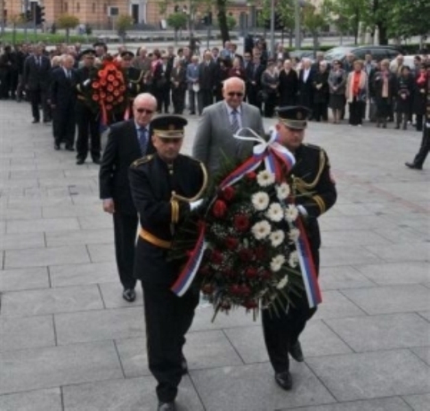 Polaganje vijenaca povodom dana grada Banja Luka