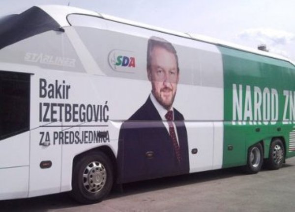 predizborna kampanja SDA (FOTO/Euroblic: S. Pašalić)
