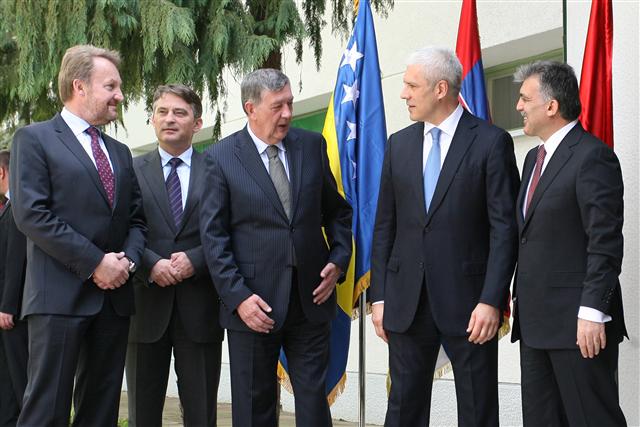 Trilateralni sastanak predsjednika Srbije i Turske i tročlanog Predsjedništva BiH/ Foto: Tanjug