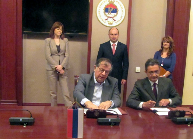 Anton Kaspiović i Nenad Kecmanović/FOTO: SRNA