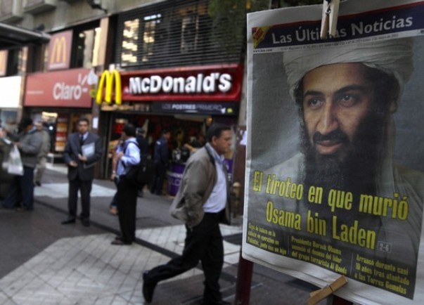 osama plakat reuters
