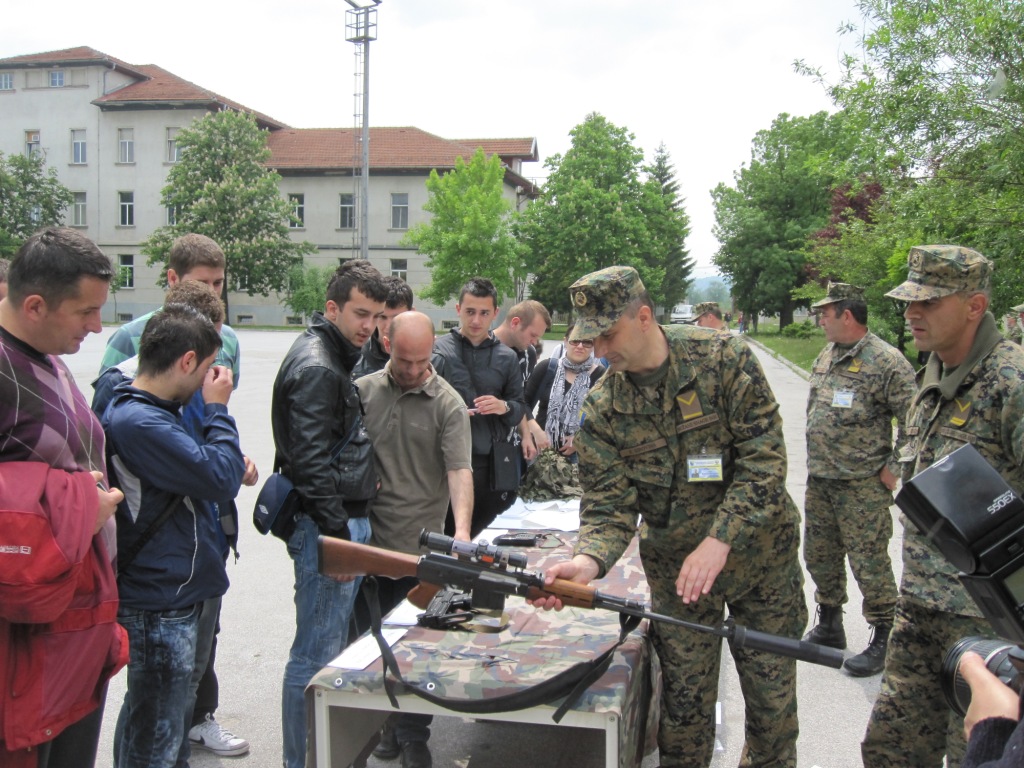 Studenti posjetili Brigadu taktičke podrške Rajlovac