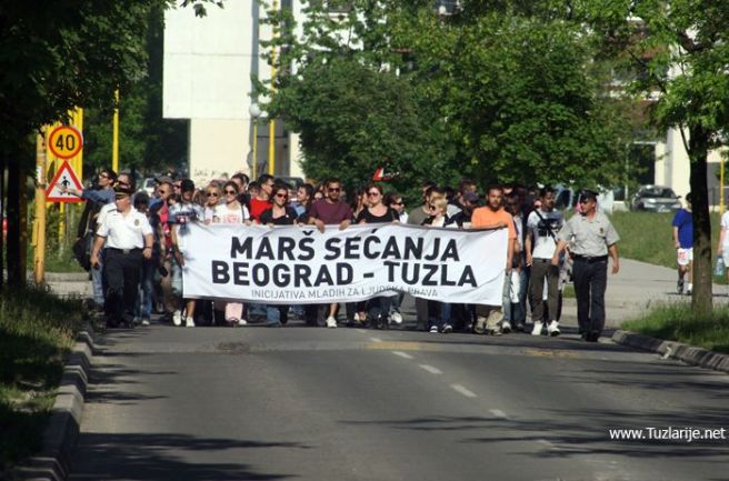 Tuzlanska kapija - marš (Beograd - Tuzla)