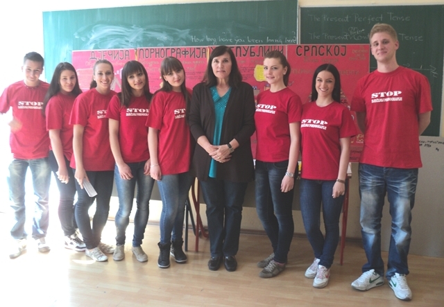 Učenici srednje ekonomske škole - projekat 'Ja građanin'
