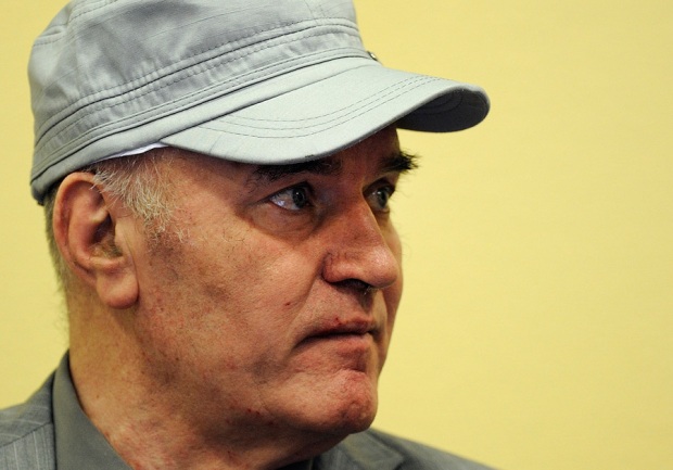 Ratko Mladić u haškoj sudnici