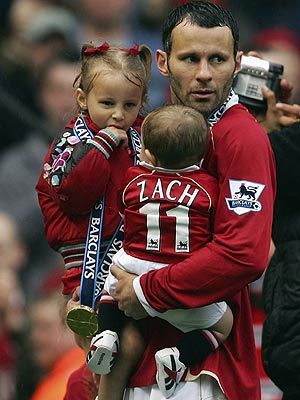 Ryan Giggs sa djecom