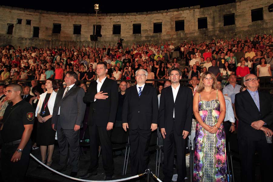 Svečana ceremonija otvorenja Festivala u Puli