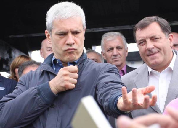 Milorad Dodik i Boris Tadić u posjeti Školi prijateljstva 'Naša Srbija'
