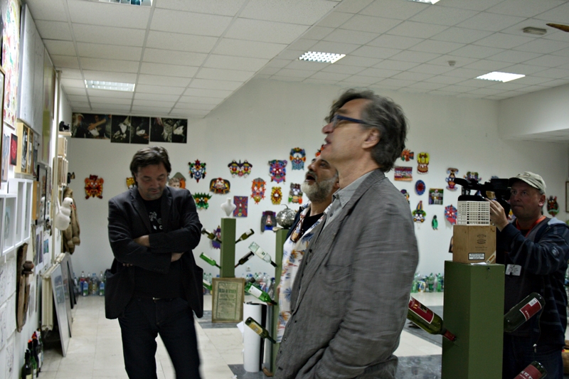 Wim Wenders u posjeti galeriji CeKa Charlama