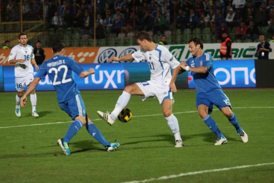 Reprezentacija BiH na sarajevskom stadionu 'Asim Ferhatović Hase'  odigrala prijateljsku utakmicu s Grčkom