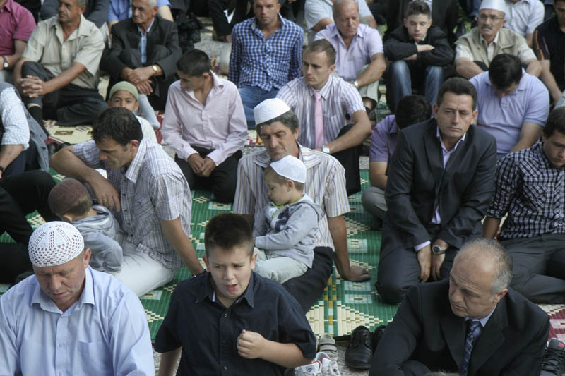 Bajram-namaz u Gazi Husrev-begovoj džamiji