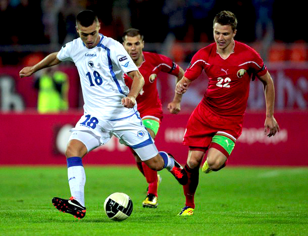 Bjelorusija - BiH 0:2; foto: Reuters