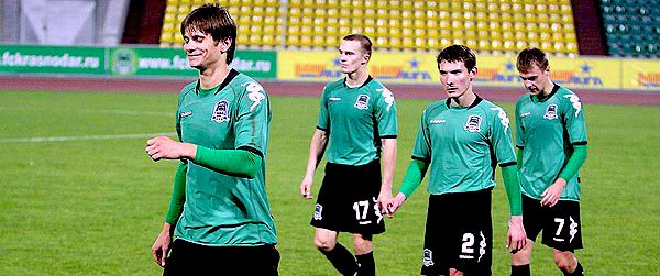 Naš reprezentativac Ognjen Vranješ nije bio na spisku Krasnodara za ovaj meč; foto: Fckrasnodar.ru