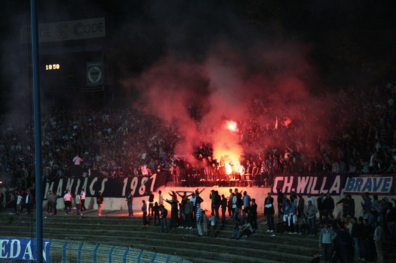 Navijački neredi između Torcide i Manijaka, 06.10.2011.  (Foto: DEPO)