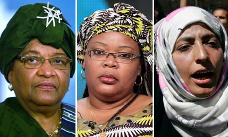 Ellen Johnson Sirleaf, Leymah Gbowee i  Tawakkol Karman