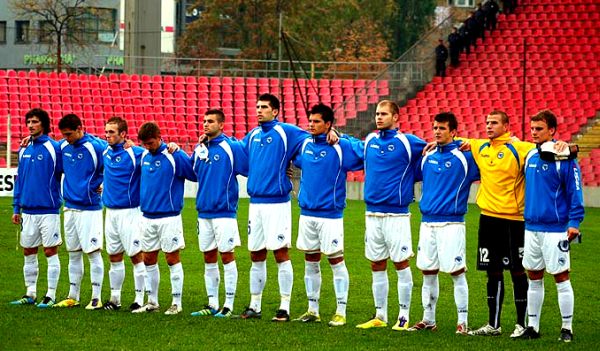 Nogometna U-21 reprezentacija BiH; foto: Sportsport.ba