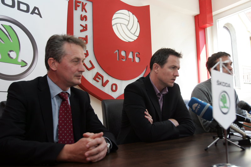 fk sarajevo press i potpisivanje ugovora sa Škodom