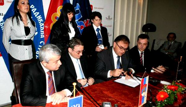 Čelnici SDS-a i PDP-a; foto: Josavka.com