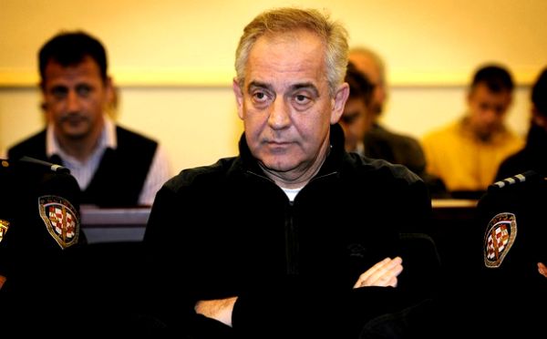 Ivo Sanader na današnjem ročištu na Županijskom sudu u Zagrebu; foto: Getty Images