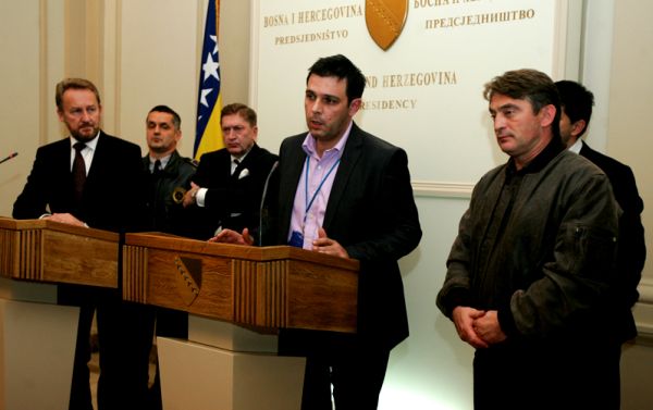 Sastanak Predsjedništva BiH i predstavnika sigurnosnih organa; foto: Depo.ba
