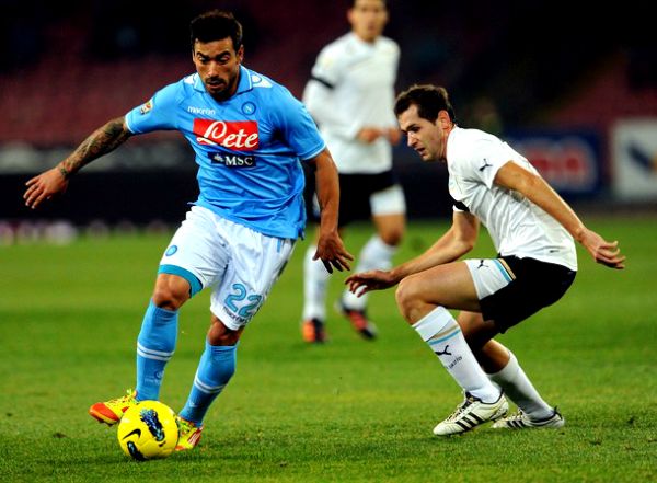 Senad Lulić I Ezequiel Lavezzi; foto: Getty Images