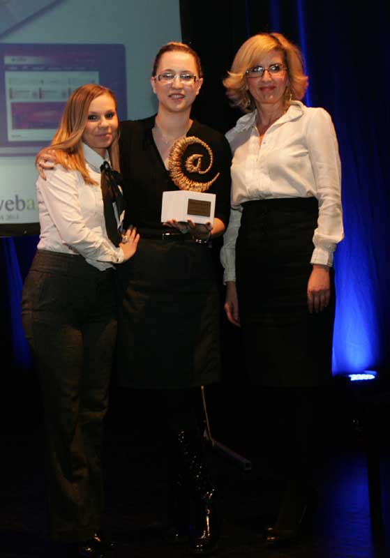 Dodjela nagrada za najbolju stranicu WebAward.Me 2011