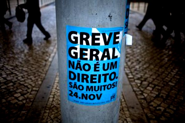 Generalni štrajk u Portugalu