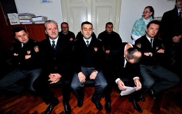 Sa suđenja bivšim specijalcima ATJ Lučko; foto: Cropix