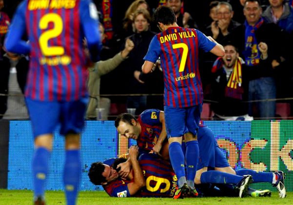 Barcelona je ovom pobjedom smanjila zaostatak za Real Madridom na tri boda; foto: Reuters