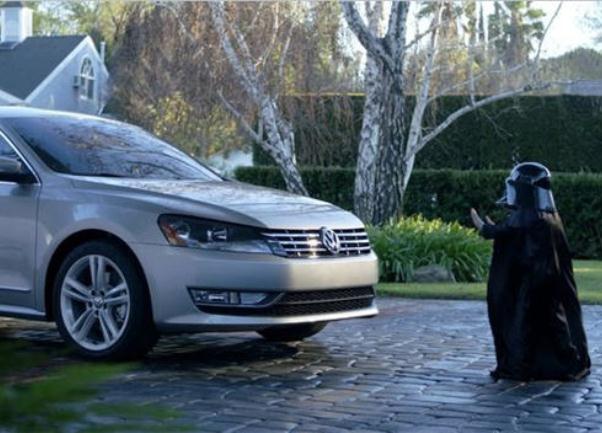 darth vader volkswagen reklama
