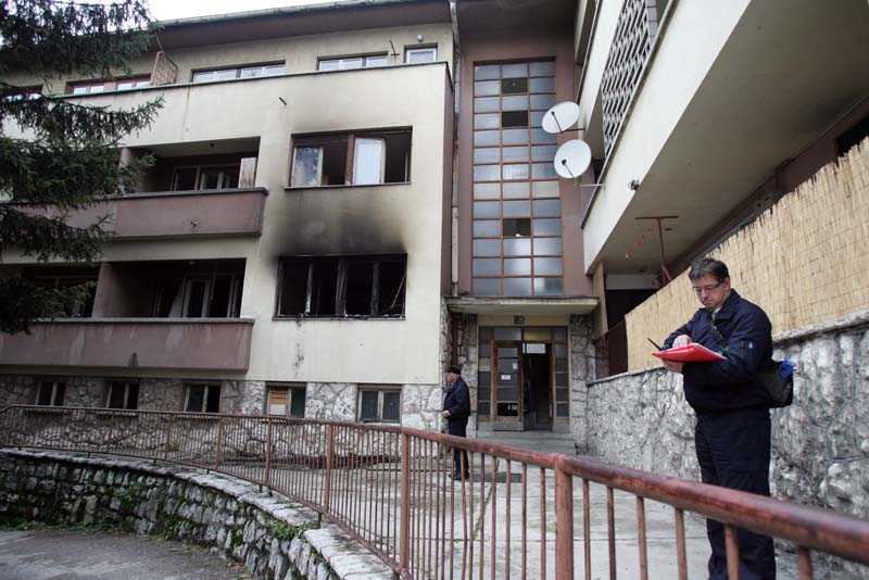 Požar u Čekaluši