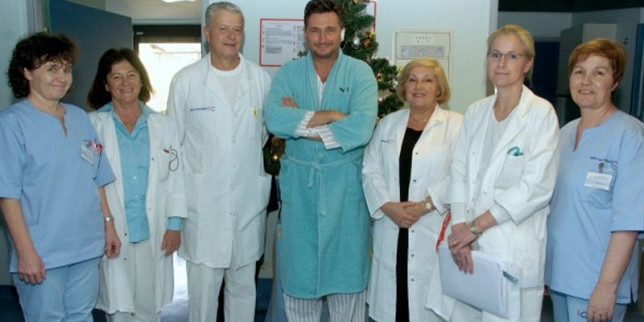 Borut Pahor s ljekarskim timom