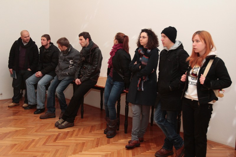 Okupljanje i press konferencija povodom najavljenog zatvaranja Zemaljskog muzeja BiH