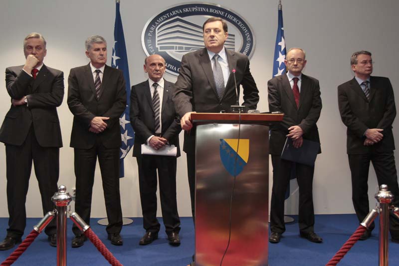 Na današnjem sastanku stranačkih lidera šest vladajućih stranaka u BiH je postignut dogovor o formiranju Vijeća ministara/ Foto: DEPO PORTAL