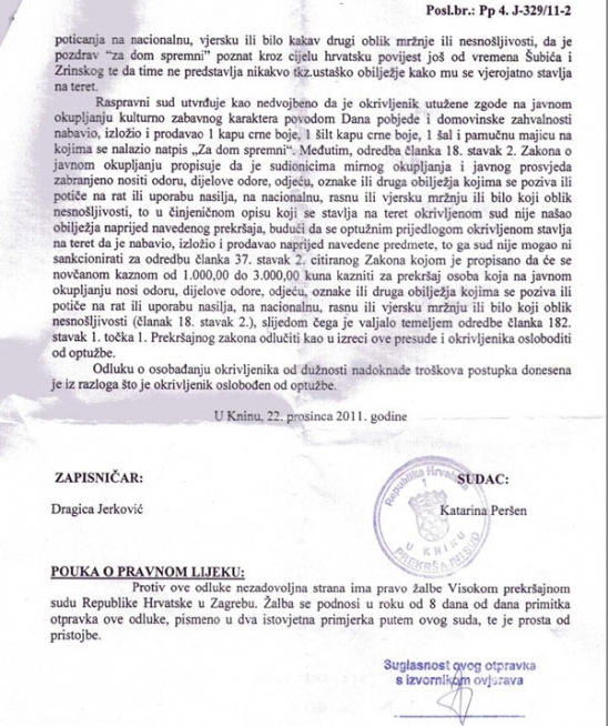 Presuda-Knin