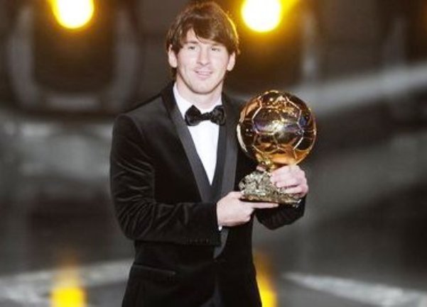 messi zlatna lopta
