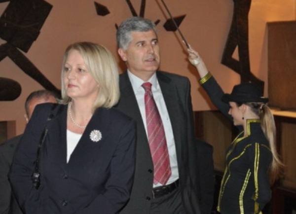 Dragan Čović i Borjana Krišto