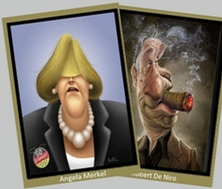 Izložba karikaturalnih portreta