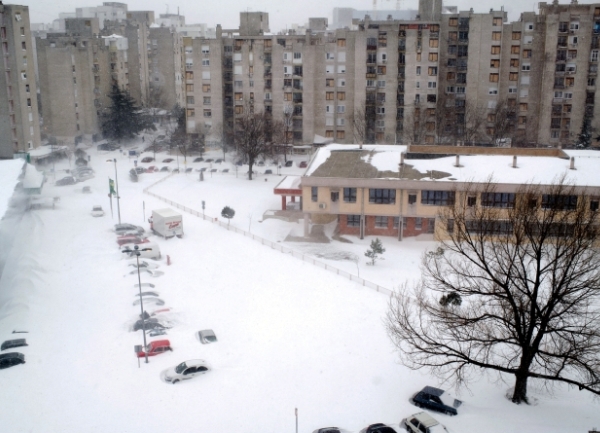 mostar snijeg
