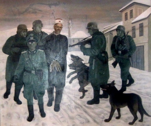Slika iz gradske Vijećnice u Velikoj Kladuši, 2