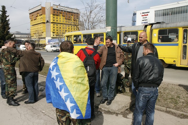 rotesti penzionisanih pripadnika OS BiH