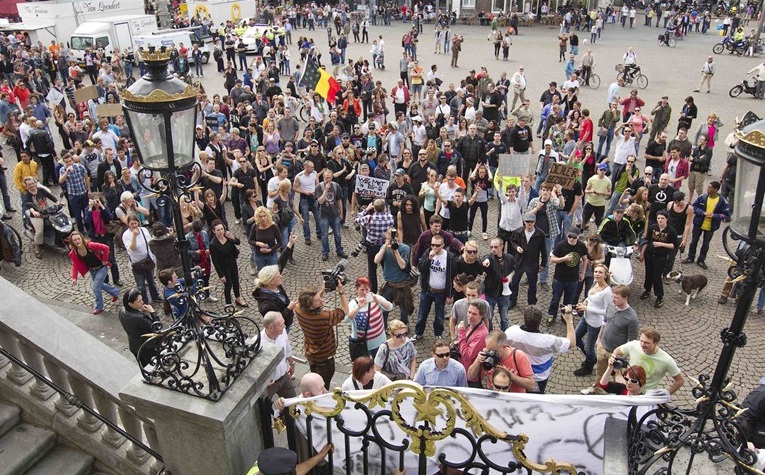 U znak protesta zbog zabrane turisti pušili marihuanu na ulicama južnih holandskih gradova