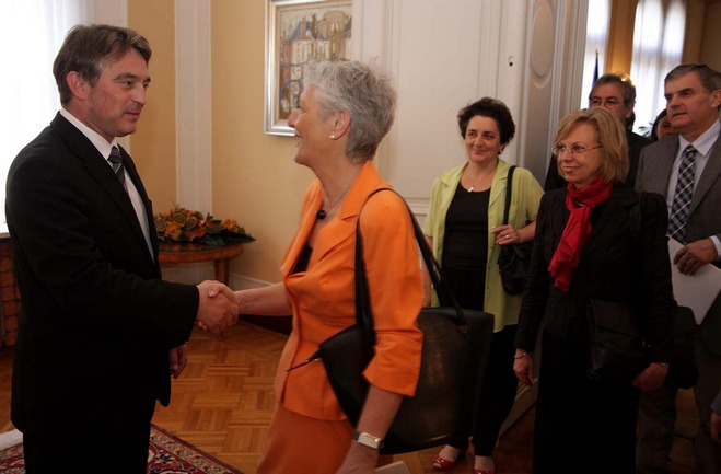 Željko Komšić primio parlamentarnu delegaciju Grupe prijateljstva njemačkog Bundestaga s BiH