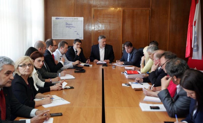 Predsjedništvo SDP-a sjednica/ Foto: DEPO PORTAL