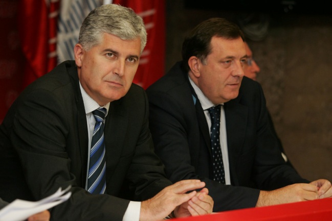 Dragan Čović i Milorad Dodik- sastanak šestorke u Sarajevu/ Foto: DEPO PORTAL